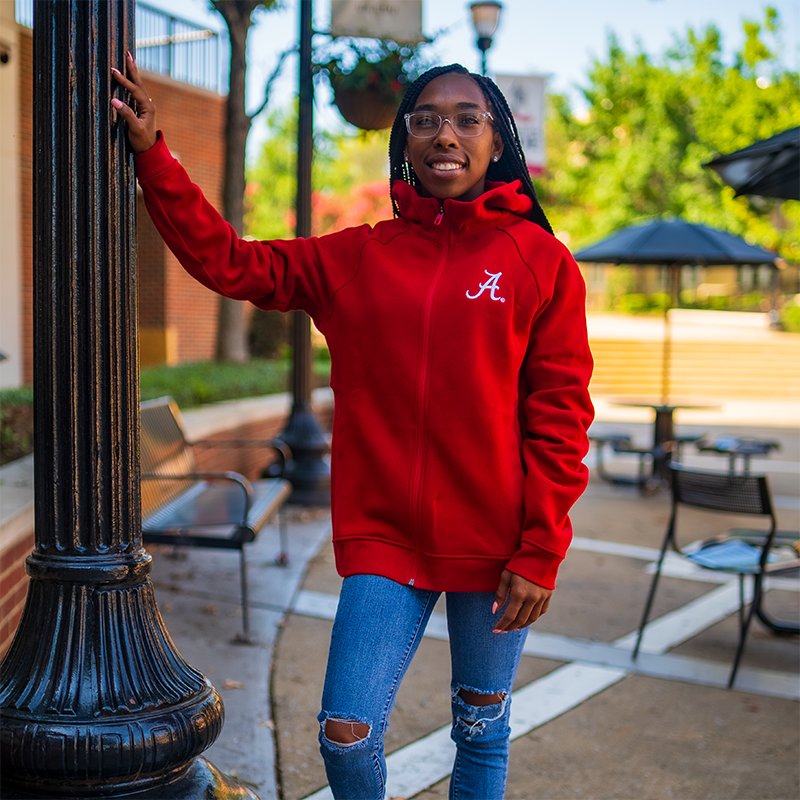 Alabama - Zip Up Fleece for Women