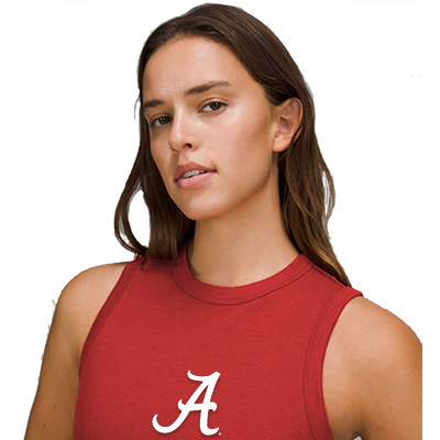 ALABAMA SCRIPT A CLASSIC-FIT COTTON BLEND DRESS