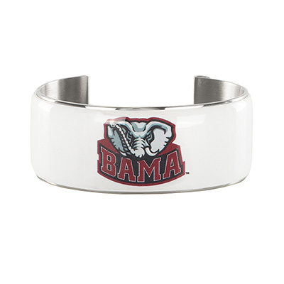 BAMA ELEPHANT ART DECO CUFF BRACELET