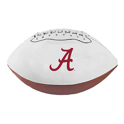 Alabama Autograph Signature Football