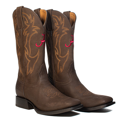 Men's Alabama Script A Gameday Western Boots