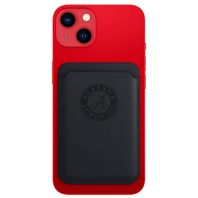 ALABAMA CIRCLE LOGO LEATHER WALLET