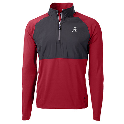 Alabama Script A Eco Knit Hybrid Recycled Quarter Zip