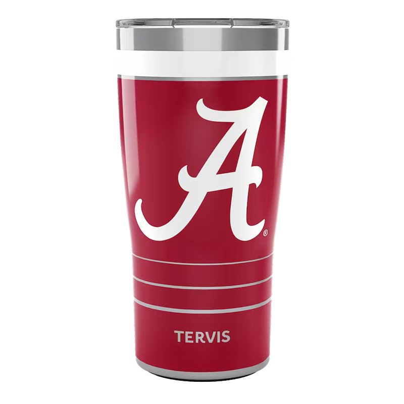 Alabama Script A MVP Stainless Tumbler With Slider Lid