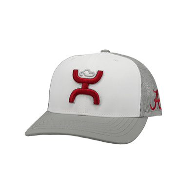 ALABAMA SCRIPT A 6-PANEL MID-PROFILE CURVED BILL CAP