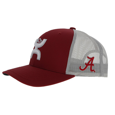 ALABAMA SCRIPT A 6-PANEL MID-PROFILE CURVED BILL CAP