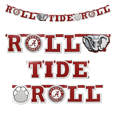 Alabama Roll Tide Roll Banner