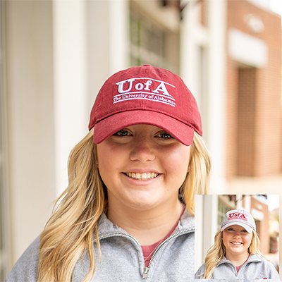 The University Of Alabama "U Of A Bar" Cap Unstructured
