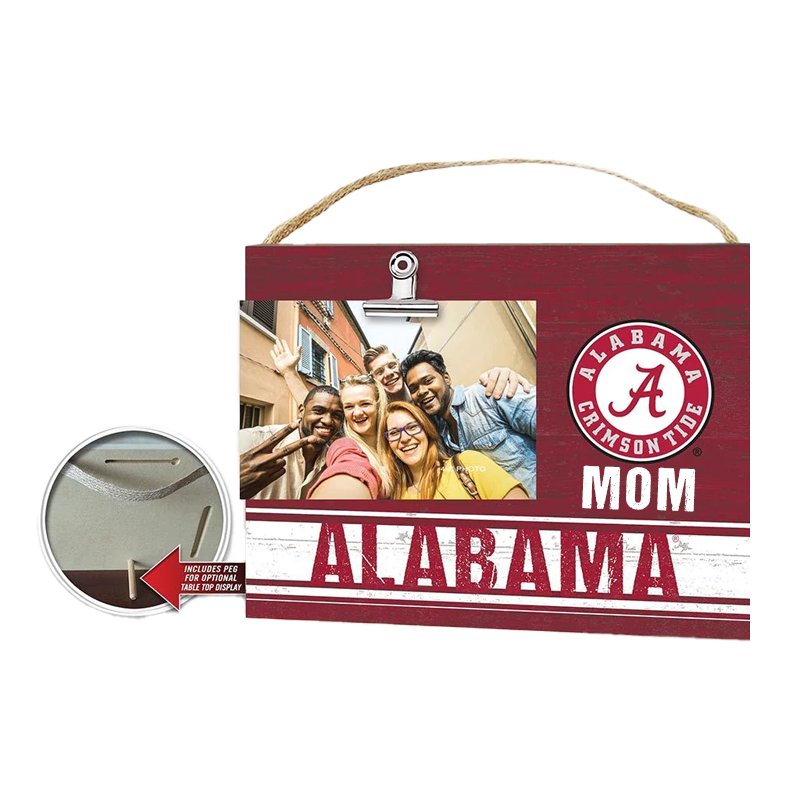 Alabama Custom Clip It Mom  Circle Logo Frame (SKU 13880729106)
