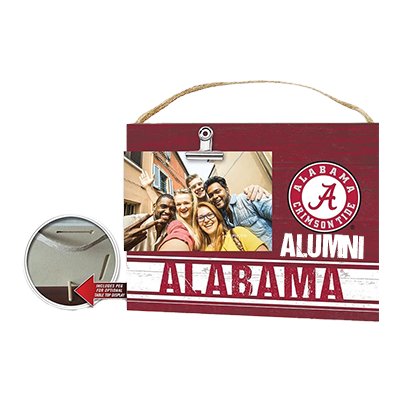 Alabama Custom Clip It Alumni  Circle Logo Frame