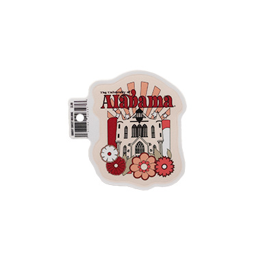    University Of Alabama Clark Hall Sticker