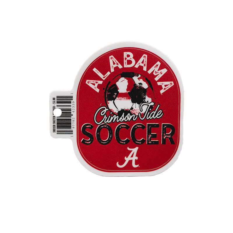    Alabama Soccer Sketch Sticker (SKU 13884956115)