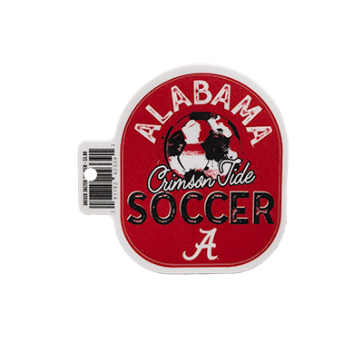    Alabama Soccer Sketch Sticker
