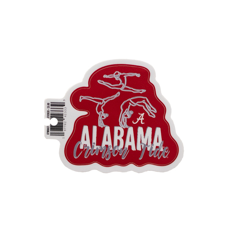    Alabama Gymnastics Circle Sticker