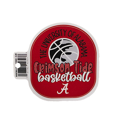    Alabama Basketball Script Sticker