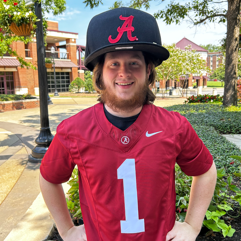 Alabama Script A Noggin Boss Oversized Hat | University of Alabama ...