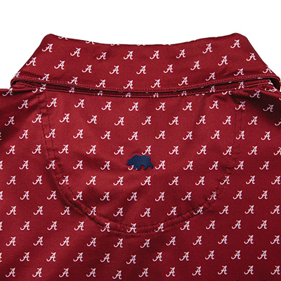 ALABAMA SCRIPT A ALL OVER PRINT POLO