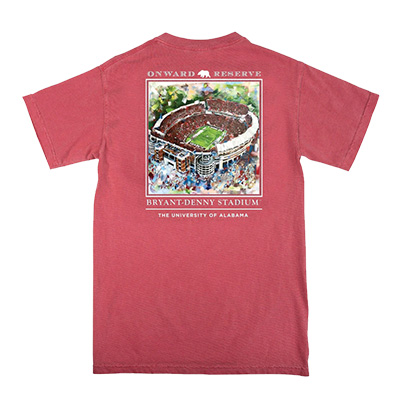 The University Of Alabama Bryant Denny Stadium T-Shirt