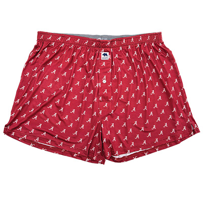 Alabama Script A All Over Print Boxers