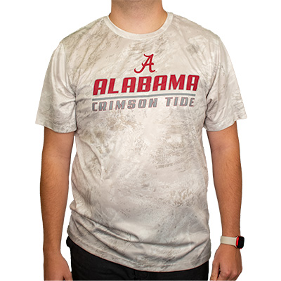Alabama Crimson Tide Script A Real Tree Huron Short Sleeve T-Shirt