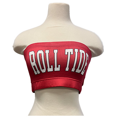 Alabama Roll Tide Bandeau Top