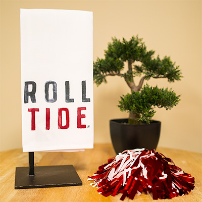 Roll Tide Poster Tea Towel