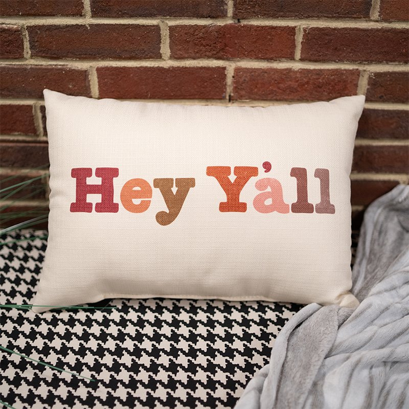 Hey Y'all Pillow (SKU 13924799300)