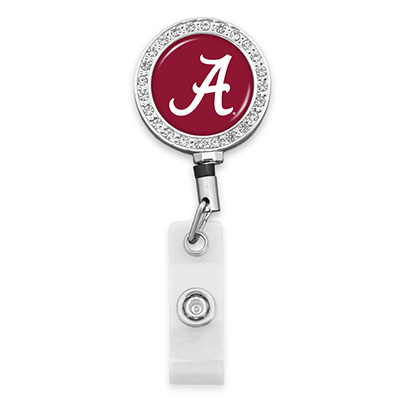 Alabama Crimson Tide Rope Edge Belt Clip Badge Reel