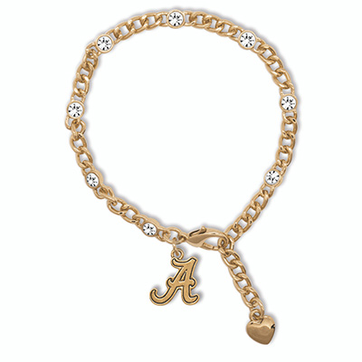 Alabama Crimson Tide Lydia Script A Necklace