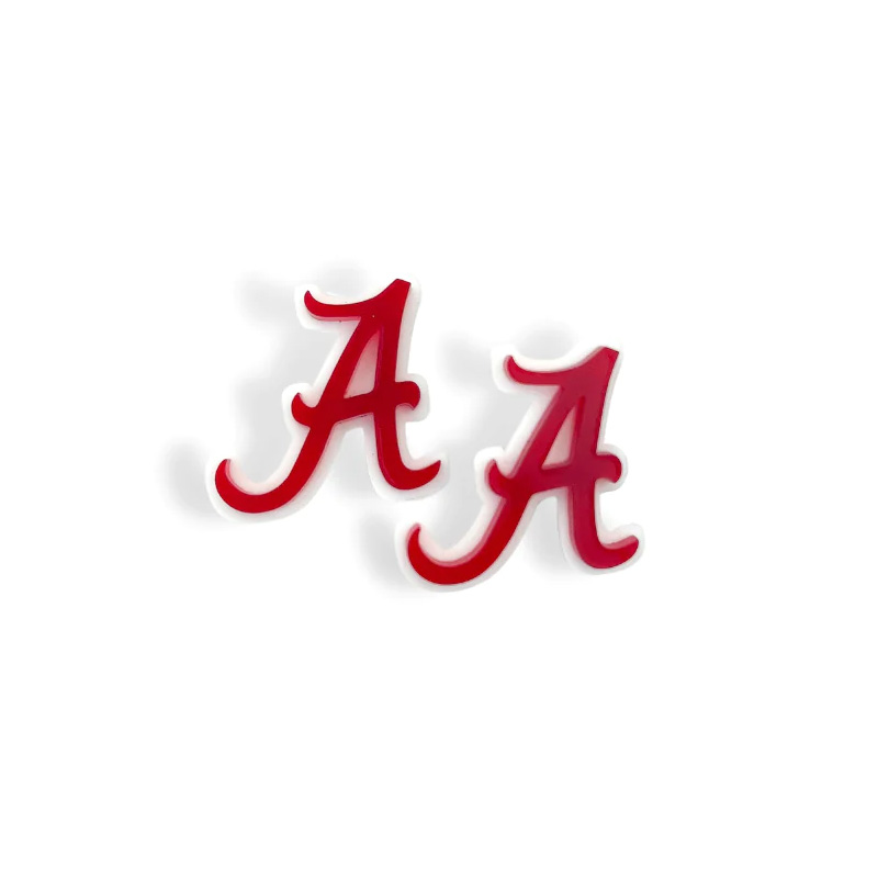 Alabama Script A Stud Earrings (SKU 13925604154)