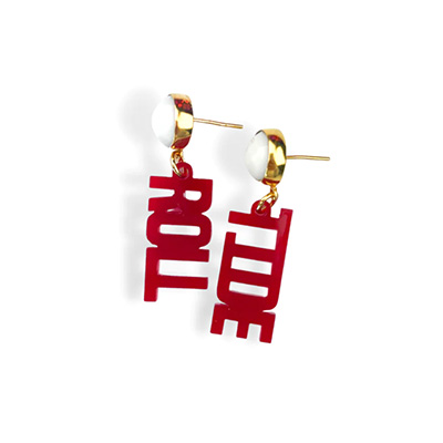 Alabama Mini Roll Tide Earrings