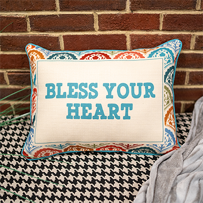 Bless Your Heart Pillow