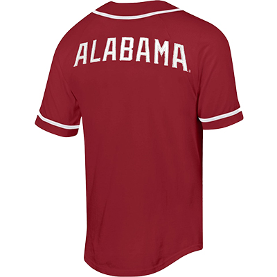 ALABAMA SCRIPT A SUPER FAN BASEBALL T-SHIRT