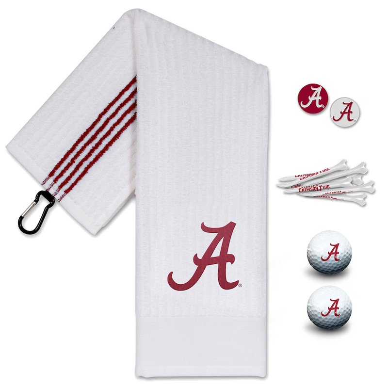 Alabama Crimson Tide Golf Set-Team Effort (SKU 1392994797) Alabama Crimson Tide Golf Set-Team Effort - main view