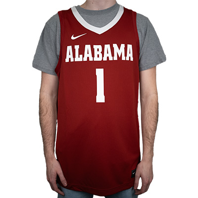 Alabama Basketball Road Replica #1 Jersey