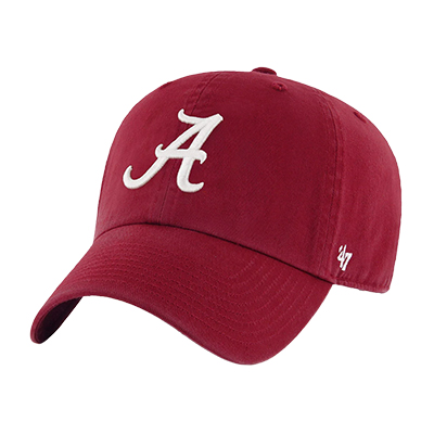 Alabama Crimson Tide Razor Red 47 Clean Up Cap - main view