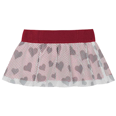 ALABAMA CRIMSON TIDE LOVE MY TEAM SHORT SLEEVE CREEPER AND SKIRT SET
