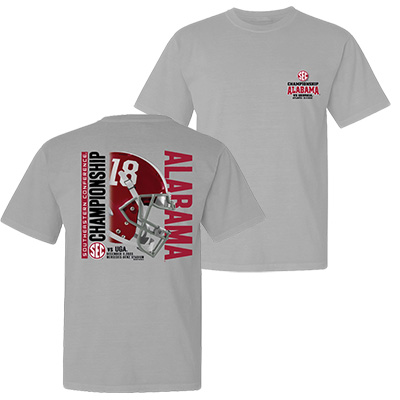 Alabama SEC Atlanta Bound Helmet T Shirt