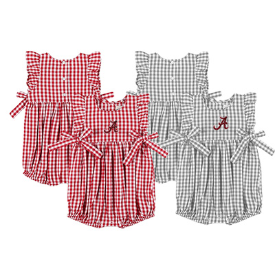 Alabama Script A Constance Infant Bubble Onesie