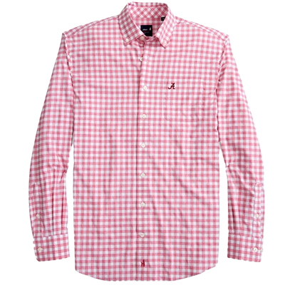 Archie Button Down Shirt Wtih Alabama Script A