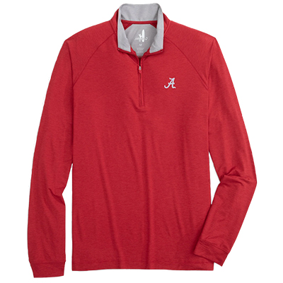 FREEBORNE 1/4 ZIP PULLOVER WITH ALABAMA SCRIPT A