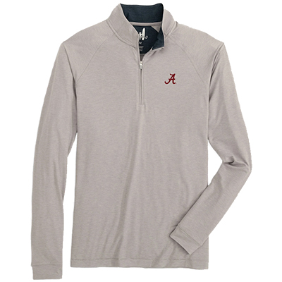 FREEBORNE 1/4 ZIP PULLOVER WITH ALABAMA SCRIPT A