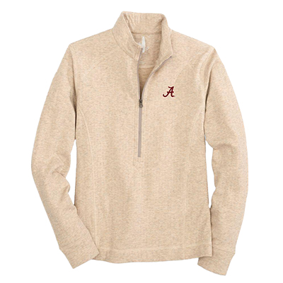 Kennedy  1/4 Zip Pullover With Alabama Script A