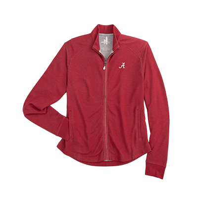 TOMI FULL ZIP JACKET WITH ALABAMA SCRIPT A -  1