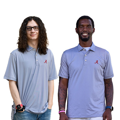 Alabama Script A Jubilee Performance Jersey Polo