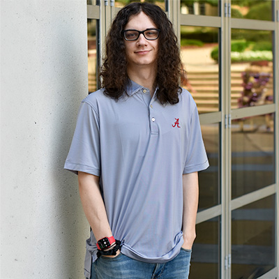 ALABAMA SCRIPT A JUBILEE PERFORMANCE JERSEY POLO