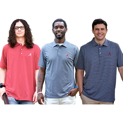 Alabama Script A Hemlock Performance Jersey Polo