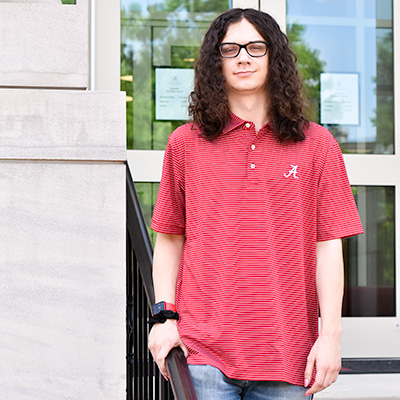 ALABAMA SCRIPT A HEMLOCK PERFORMANCE JERSEY POLO