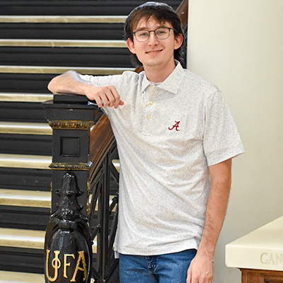 Alabama Script A Blitz Performance Jersey Polo