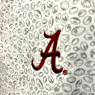 ALABAMA SCRIPT A BLITZ PERFORMANCE JERSEY POLO